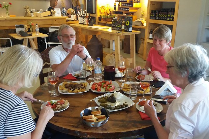 Wine & Olive Oil Tour with Lunch - Semi Private Safari Tour - St John the Hermit Cave and the first mountain views